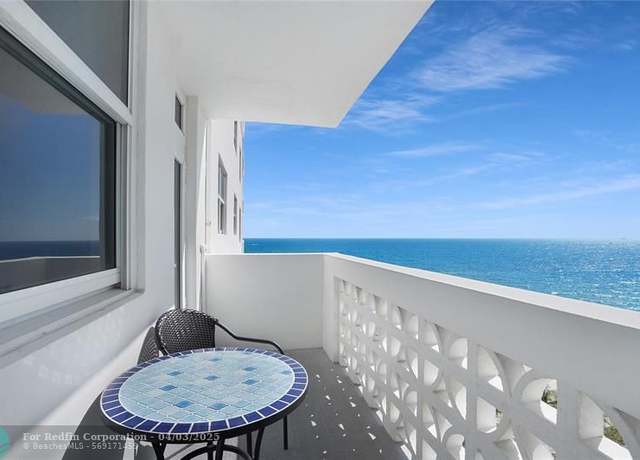 Property at 4250 Galt Ocean Dr Unit 10S, Fort Lauderdale, FL 33308, 1 bed, 1.5 baths