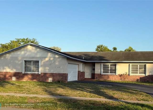 Property at 1501 SW 55th Ave, Plantation, FL 33317, 3 beds, 2 baths
