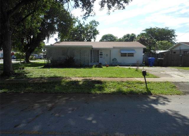 Property at 1700 SW 69th Ter, North Lauderdale, FL 33068, 3 beds, 2 baths