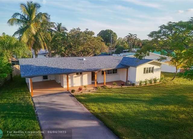 Property at 3400 NE 17th Way, Oakland Park, FL 33334, 3 beds, 2 baths