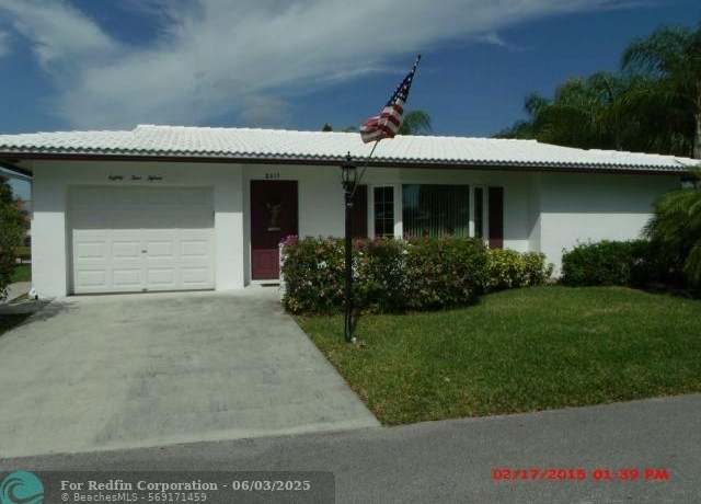 Property at 8415 NW 59th Pl, Tamarac, FL 33321, 2 beds, 2 baths