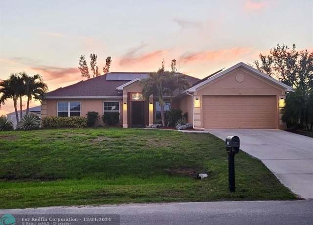 Property at 614 SW 18th Ct, FL 33991, 3 beds, 2 baths