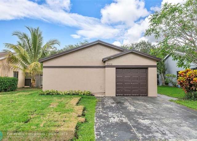 Property at 5308 NW 92nd Ave, Sunrise, FL 33351, 3 beds, 2 baths