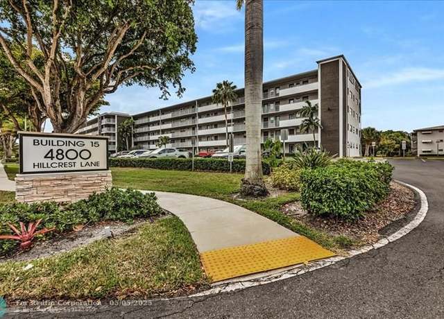 Property at 4800 Hillcrest Ln #314, Hollywood, FL 33021, 2 beds, 2 baths