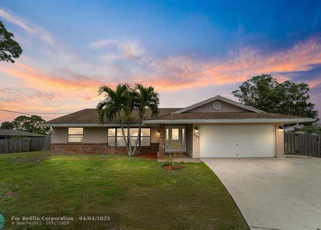 Property at 365 SW Eyerly Ave, Port St. Lucie, FL 34983, 3 beds, 2 baths