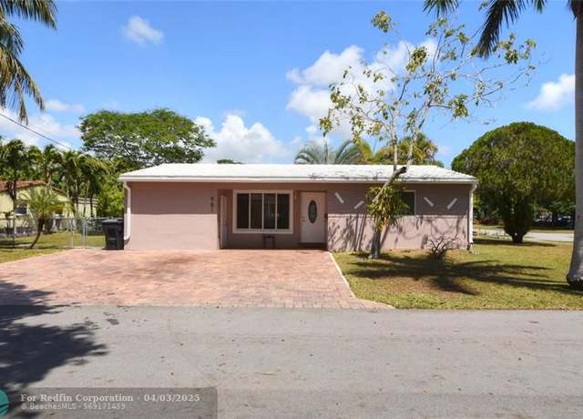 Property at 981 SW 32nd St, Fort Lauderdale, FL 33315, 3 beds, 1 bath