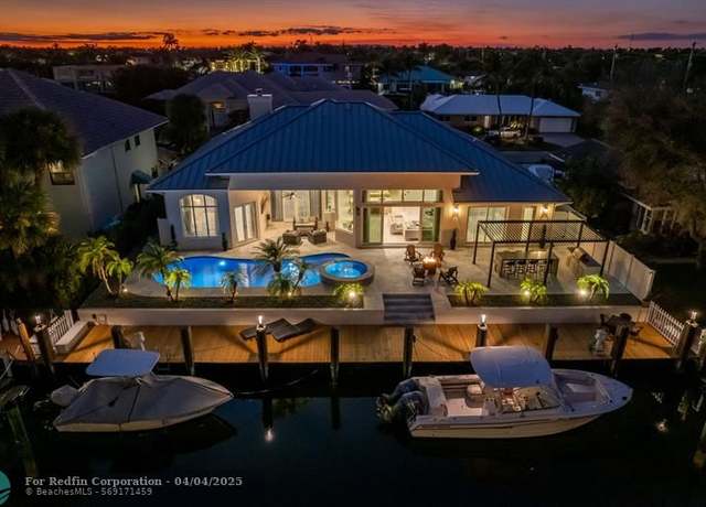 Property at 3800 NE 30th Ave, Lighthouse Point, FL 33064, 3 beds, 3.5 baths