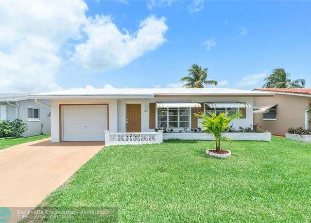 Property at 4401 NW 49th Dr, Tamarac, FL 33319, 2 beds, 2 baths