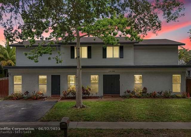 Property at 10108 SW 53rd Ct, Cooper City, FL 33328, 6 beds, 3.5 baths