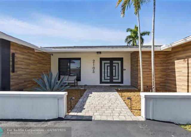 Property at 2105 NE 62nd St, Fort Lauderdale, FL 33308, 4 beds, 2 baths