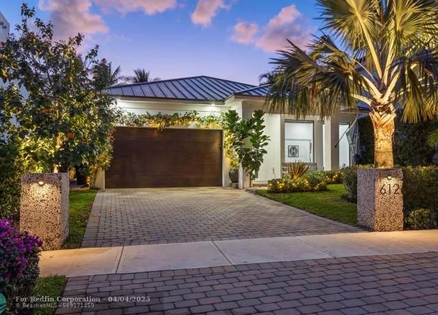 Property at 612 NE 17th Way, Fort Lauderdale, FL 33304, 3 beds, 2.5 baths