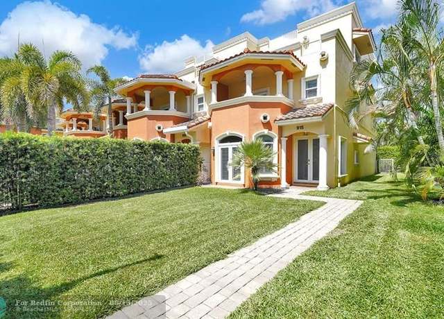 Property at 915 NE 17th Way, Fort Lauderdale, FL 33304, 4 beds, 3.5 baths