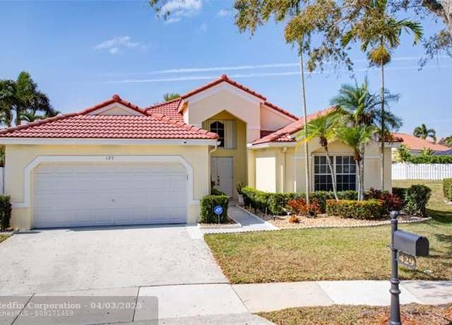 Property at 429 Cambridge Ln, Weston, FL 33326, 3 beds, 2.5 baths