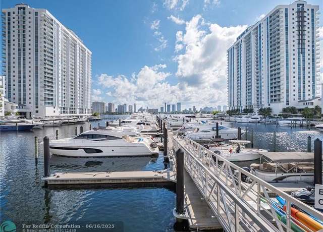Property at 17111 Biscayne Blvd Unit 2105 + 2 BOAT SLIPS, North Miami Beach, FL 33160, 2 beds, 2.5 baths