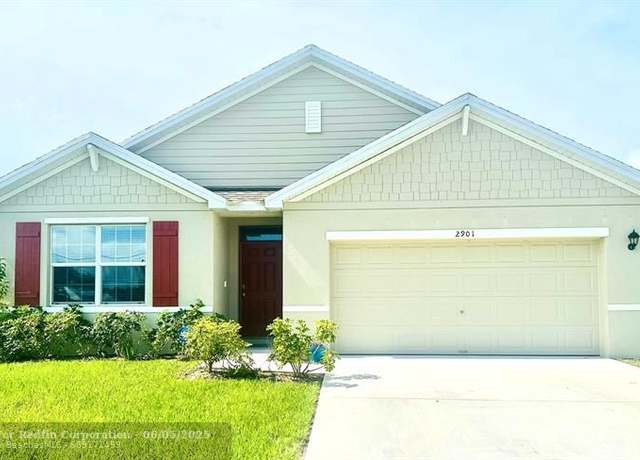 Property at 2901 SW Boxwood Cir, Port St. Lucie, FL 34953, 4 beds, 2 baths