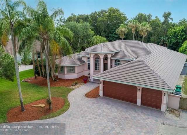 Property at 11430 NW 18th St, Plantation, FL 33323, 6 beds, 4 baths