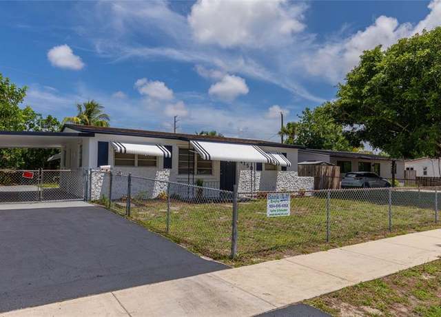 Property at 4150 NW 11th Ave, Fort Lauderdale, FL 33309, 3 beds, 2 baths