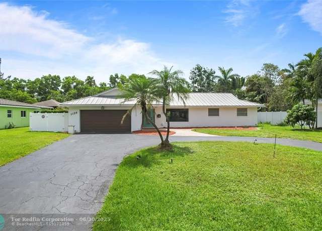 Property at 1120 E Tropical Way, Plantation, FL 33317, 3 beds, 2 baths