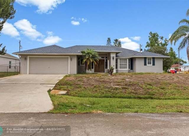 Property at 597 SW Ryan Ave, Port St. Lucie, FL 34953, 3 beds, 2 baths