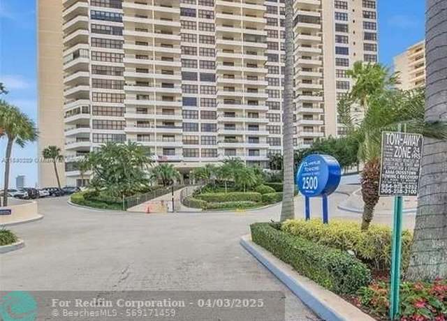 Property at 2500 Parkview Dr #814, Hallandale, FL 33009, 2 beds, 2 baths