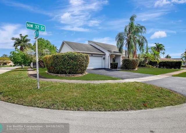 Property at 11851 NW 37th St, Sunrise, FL 33323, 4 beds, 2 baths