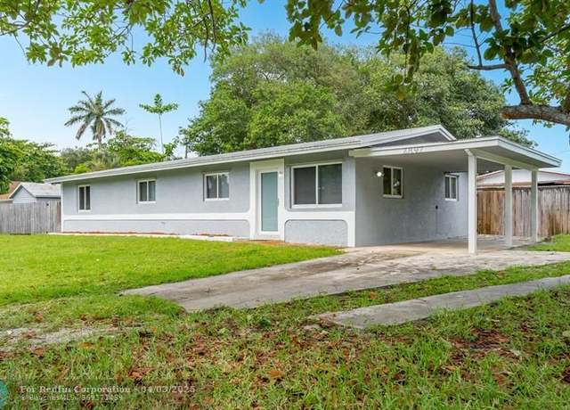 Property at 2897 SW 17th St, Fort Lauderdale, FL 33312, 4 beds, 2 baths