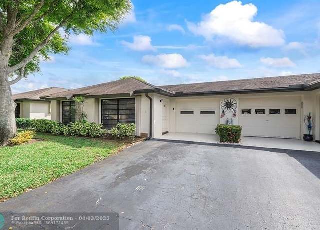 Property at 10151 Eaglewood Ter Unit A, Boynton Beach, FL 33436, 2 beds, 2 baths
