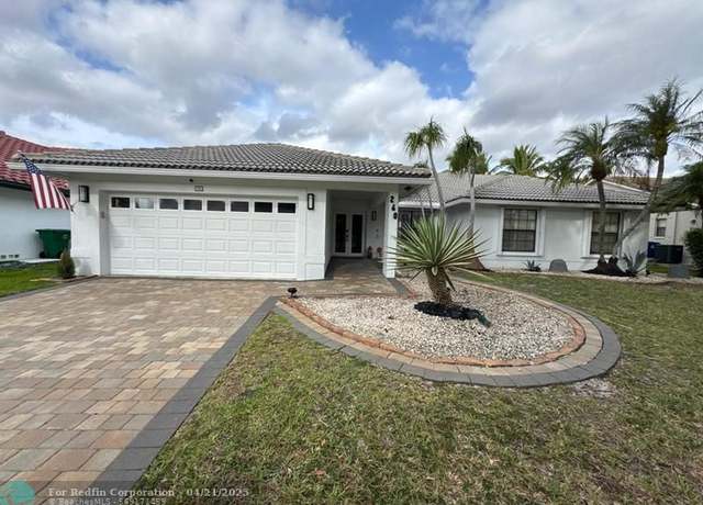 Property at 260 NW 121st Ter, Coral Springs, FL 33071, 4 beds, 2 baths