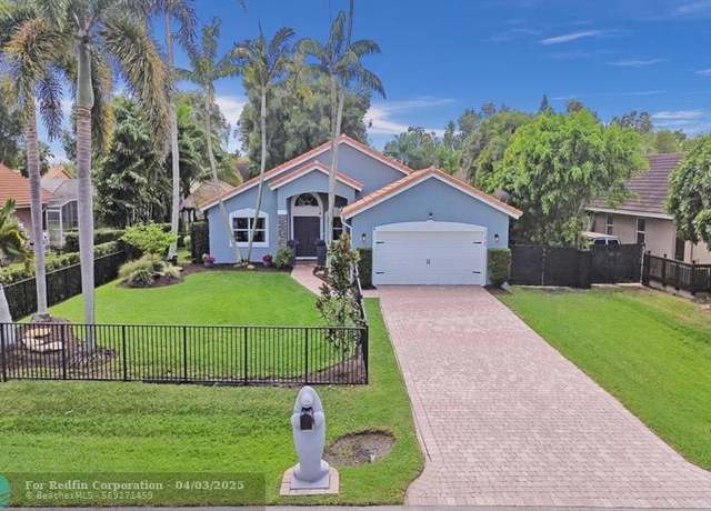 Property at 11420 NW 26th St, Plantation, FL 33323, 4 beds, 3 baths