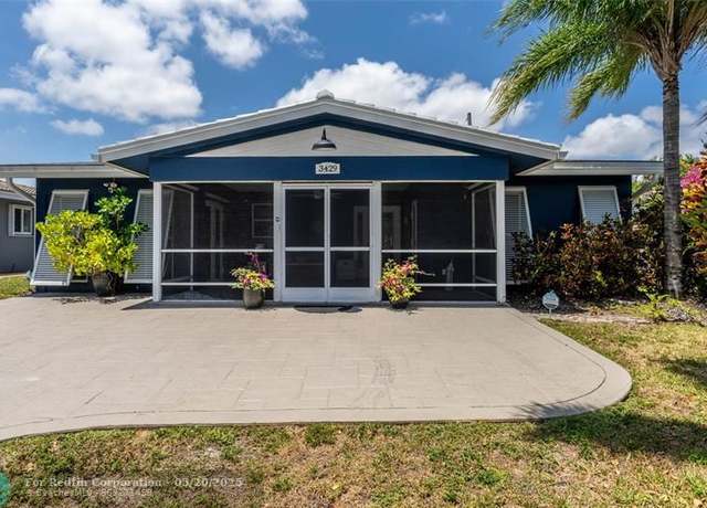 Property at 3429 NE 17th Way, Oakland Park, FL 33334, 3 beds, 2 baths
