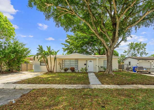 Property at 6540 SW 8th St, North Lauderdale, FL 33068, 4 beds, 2 baths