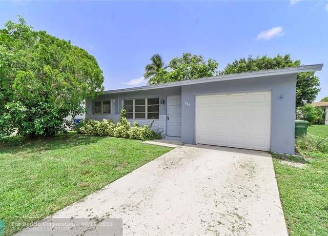 Property at 980 NW 69th Ave, Margate, FL 33063, 2 beds, 1 bath