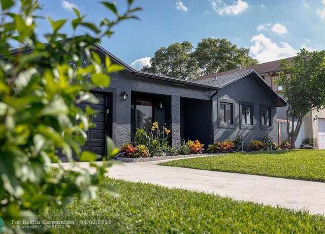 Property at 8310 SW 20th St, North Lauderdale, FL 33068, 4 beds, 2 baths