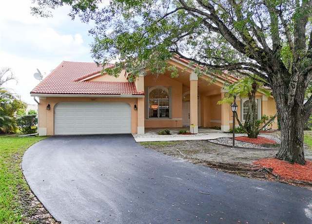Property at 5743 NW 100th Way, Coral Springs, FL 33076, 4 beds, 2 baths