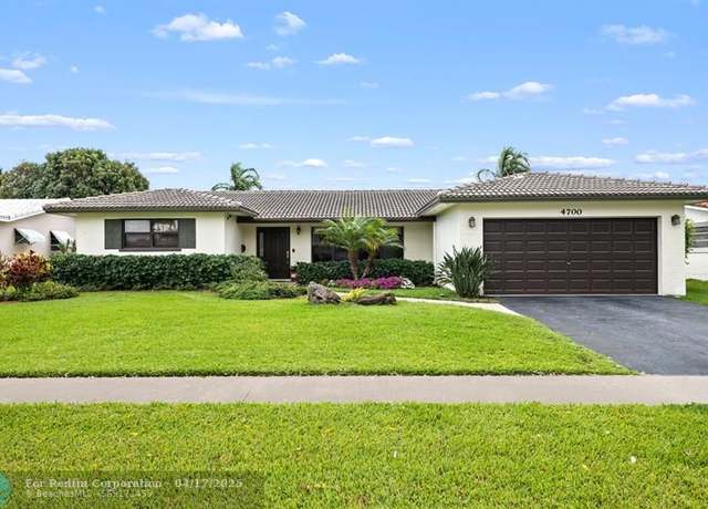 Property at 4700 Grant St, Hollywood, FL 33021, 3 beds, 2 baths