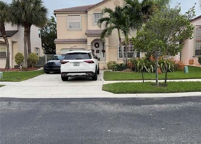 Property at 341 NW 153rd Ln, Pembroke Pines, FL 33028, 3 beds, 2.5 baths