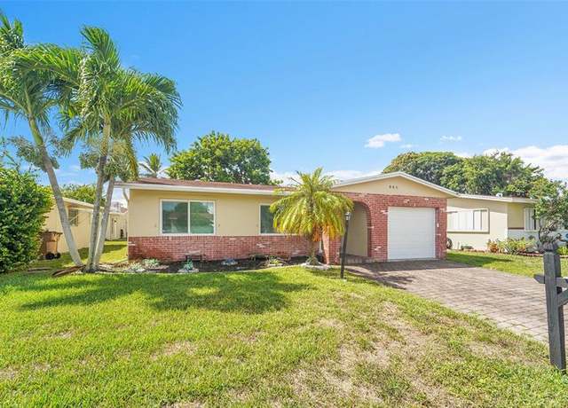 Property at 960 NW 49th St, Deerfield Beach, FL 33064, 2 beds, 1.5 baths