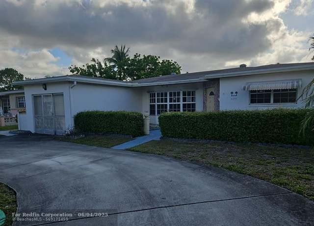 Property at 4290 NW 41st Ter, Lauderdale Lakes, FL 33319, 3 beds, 2 baths