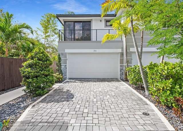 Property at 306 SW 9th St, Fort Lauderdale, FL 33315, 3 beds, 3.5 baths
