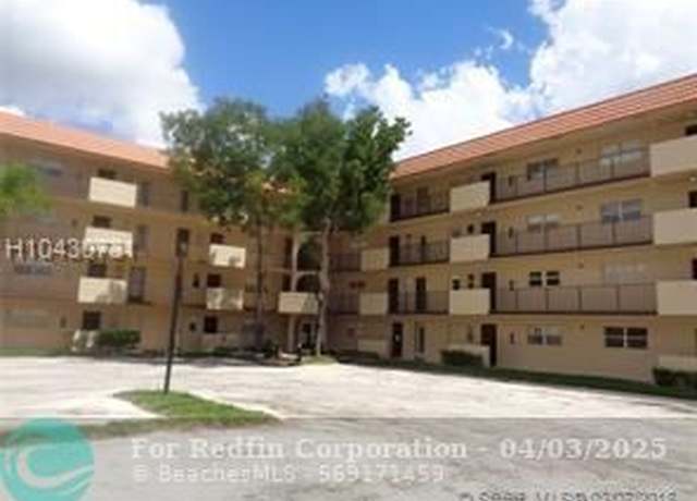 Property at 6200 S Falls Circle Dr #405, Lauderhill, FL 33319, 1 bed, 2 baths