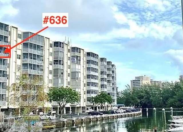 Property at 200 Diplomat Pkwy #636, Hallandale, FL 33009, 2 beds, 2 baths