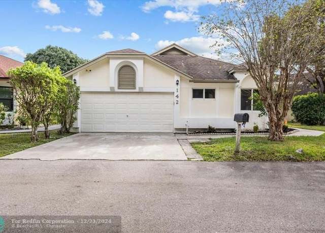 Property at 142 Colly Way, North Lauderdale, FL 33068, 3 beds, 2 baths