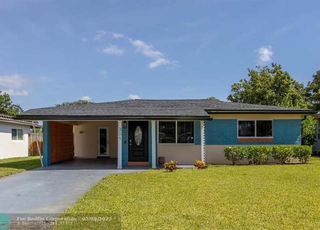Property at 301 NE 48th Ct, Fort Lauderdale, FL 33334, 2 beds, 2 baths