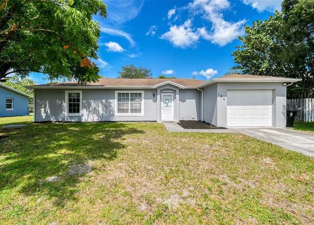 Property at 180 NW Friar Street Sale, Port St. Lucie, FL 34983, 3 beds, 2 baths