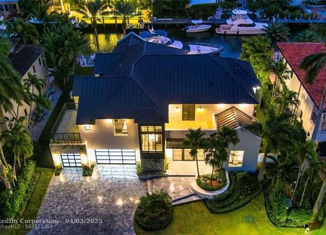 Property at 520 San Marco Dr, Fort Lauderdale, FL 33301, 6 beds, 7.5 baths