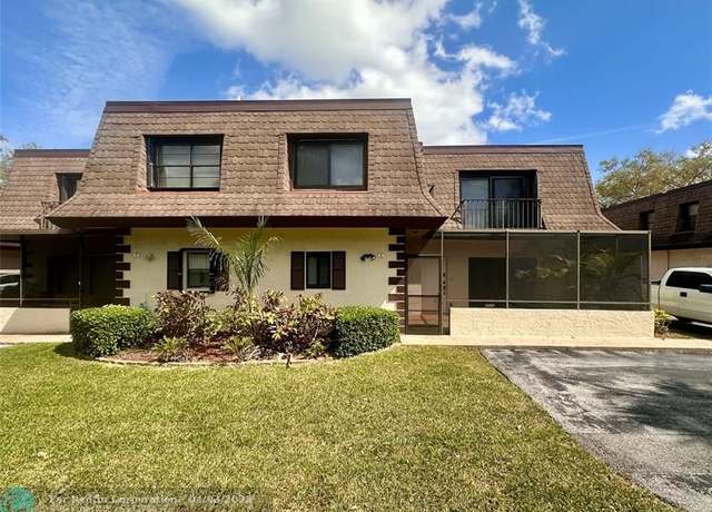 Property at 9400 SW 61st Way Unit D, Boca Raton, FL 33428, 2 beds, 1.5 baths