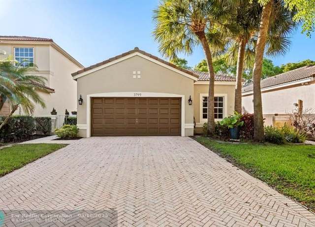 Property at 3799 NW 62nd Ct, Coconut Creek, FL 33073, 3 beds, 2 baths