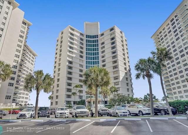 Property at 3600 Galt Ocean Dr Unit 8E, Fort Lauderdale, FL 33308, 1 bed, 1 bath