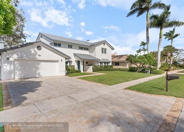 Property at 2841 NE 47th St, Lighthouse Point, FL 33064, 5 beds, 3.5 baths