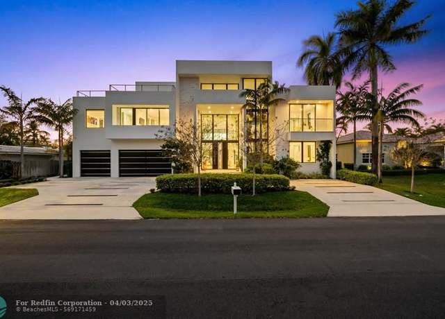 Property at 401 Lido Dr, Fort Lauderdale, FL 33301, 8 beds, 8.5 baths